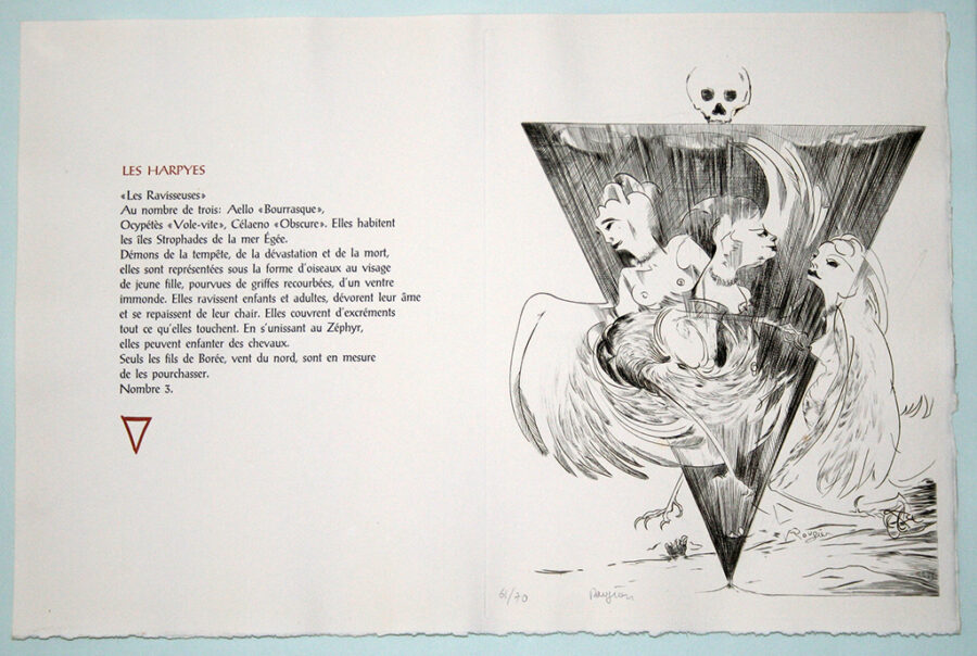 Image de l'estampe les Harpies