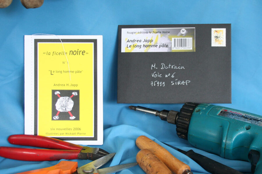Livre et pochette Le Long homme pâle