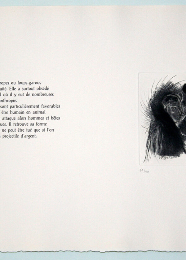 Image de l'estampe Loup-Garou