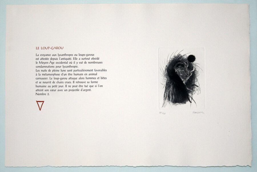 Image de l'estampe Loup-Garou