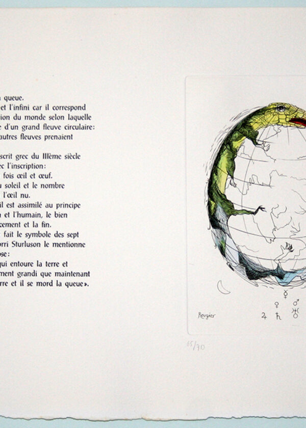 image de l'estampe Ouroboros