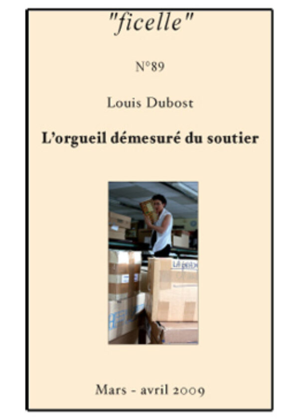 Couverture L'orgueil démesuré du soutier Ficelle n°89