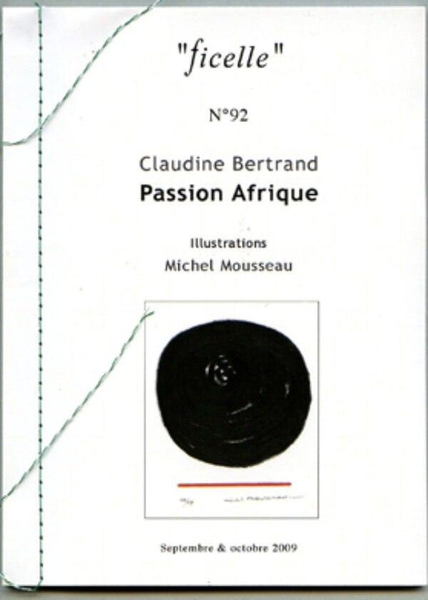 Couverture Passion Afrique Ficelle n°92