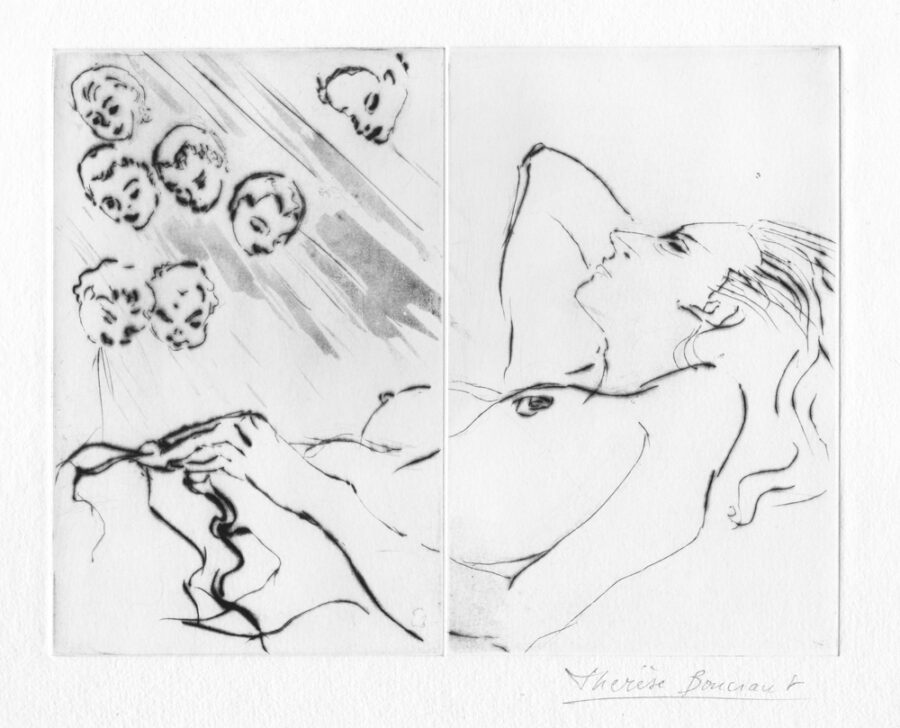 gravure pointe sèche